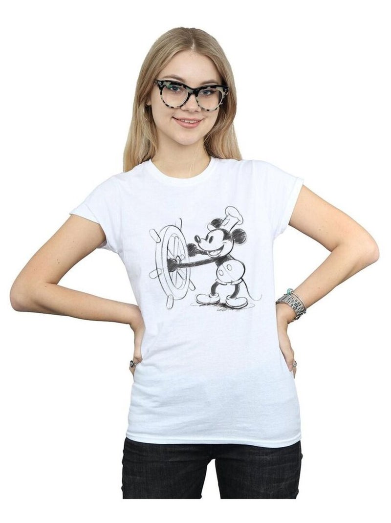 Disney - T-shirt Blanc - Kiabi