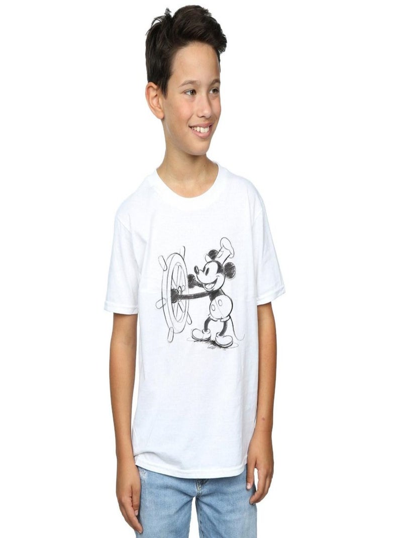 Disney - T-shirt Blanc - Kiabi