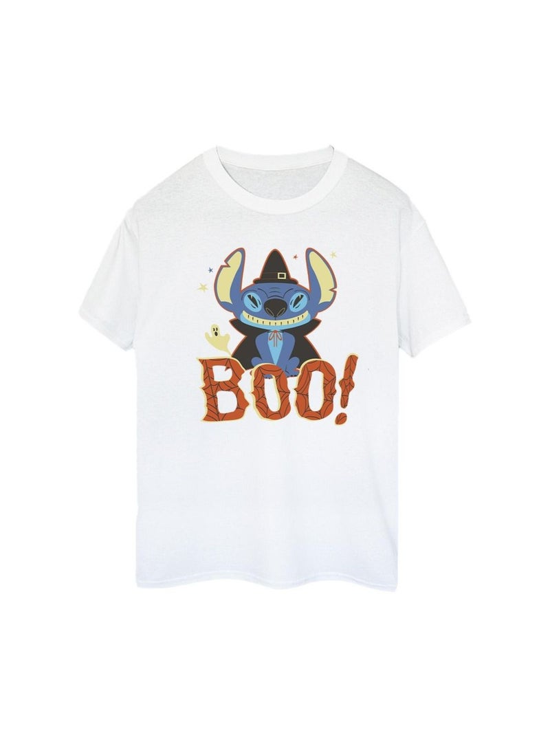 Disney - T-shirt BOO! Blanc - Kiabi
