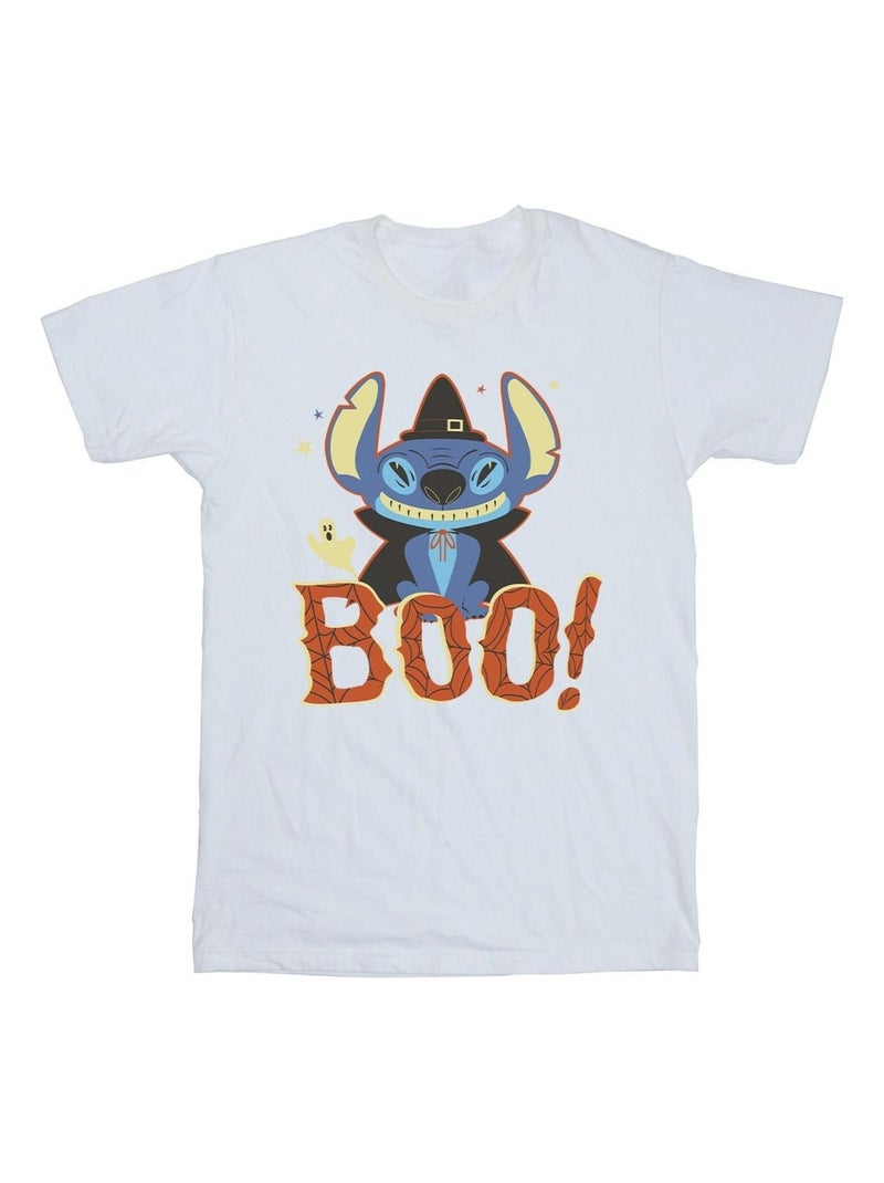 Disney - T-shirt BOO! Blanc - Kiabi