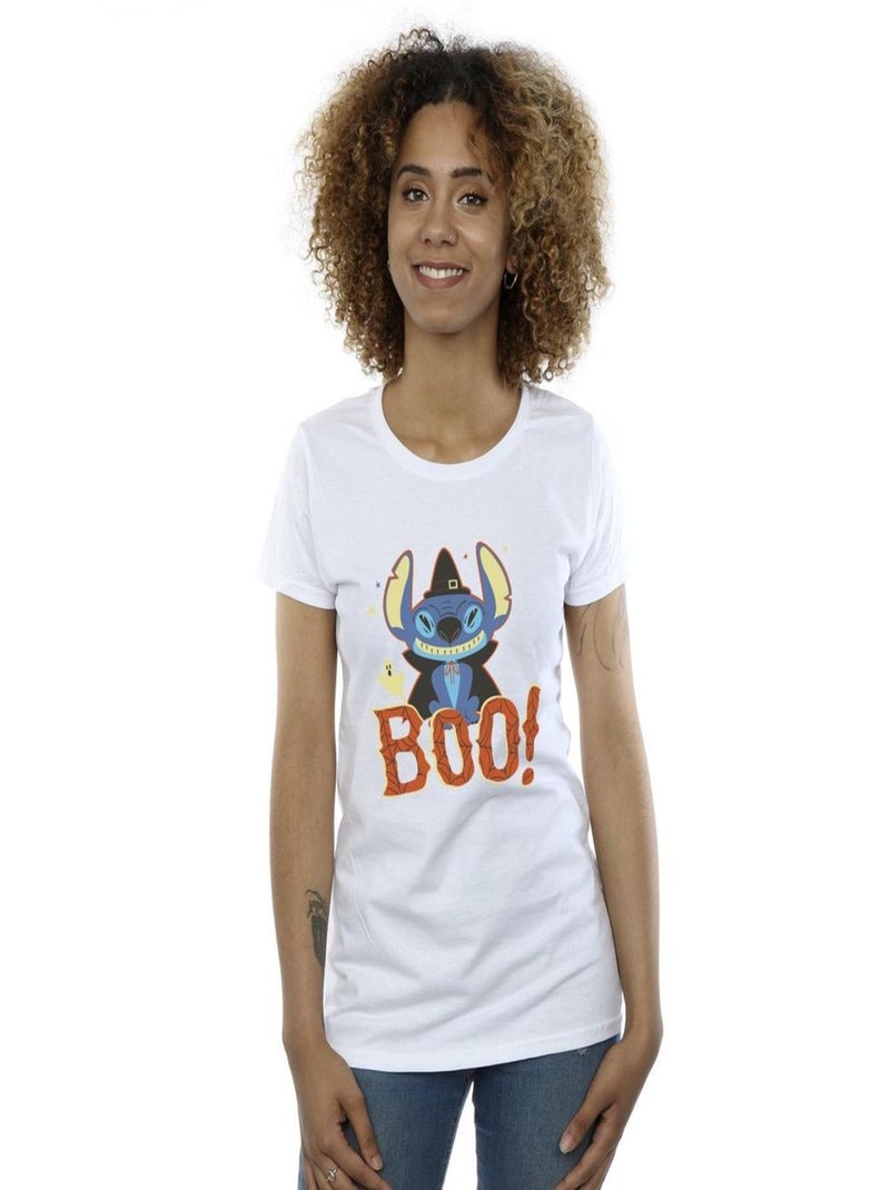 Disney - T-shirt BOO! Blanc - Kiabi