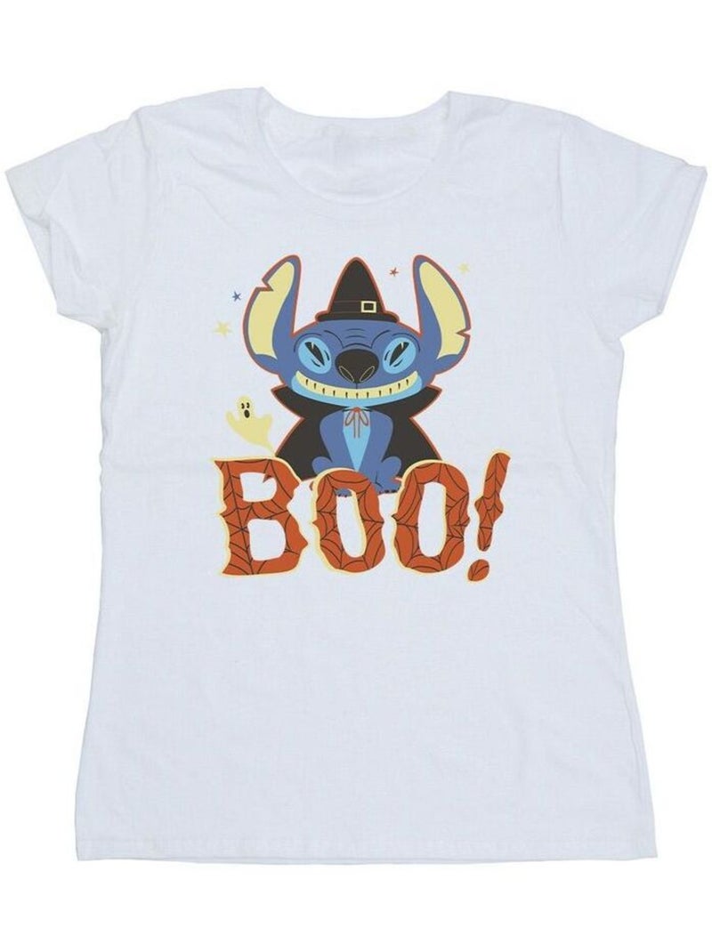 Disney - T-shirt BOO! Blanc - Kiabi