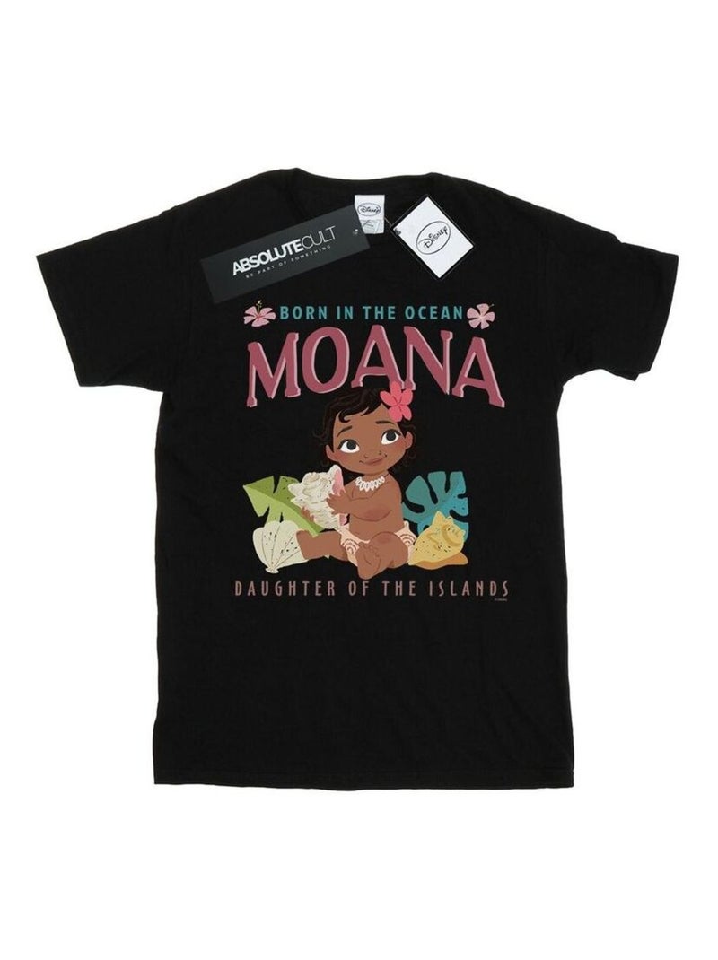 Disney - T-shirt BORN IN THE OCEAN Noir - Kiabi