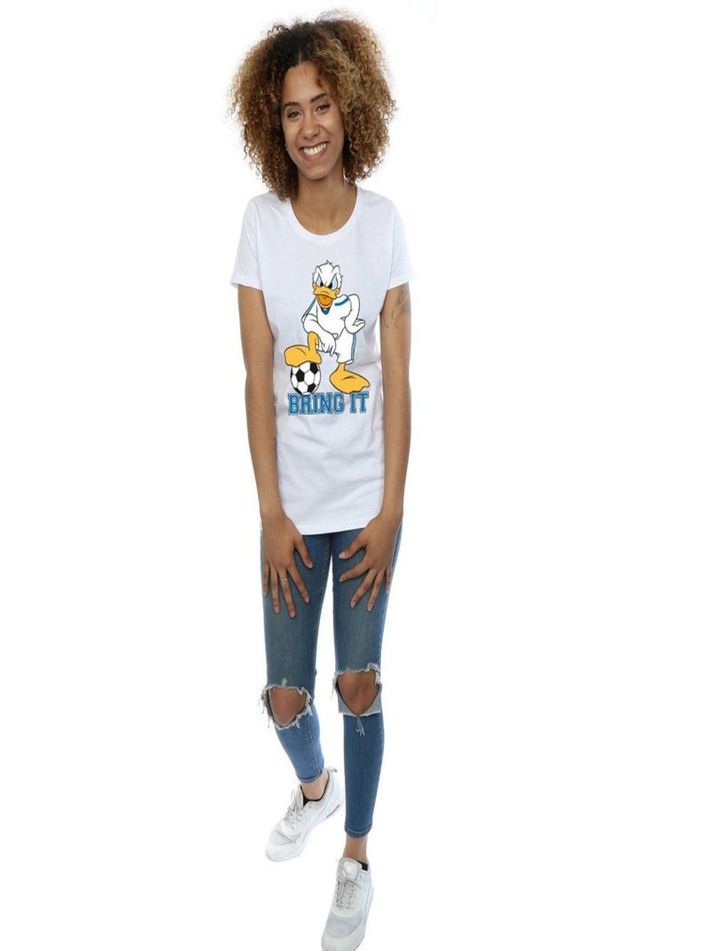 Disney - T-shirt BRING IT Blanc - Kiabi