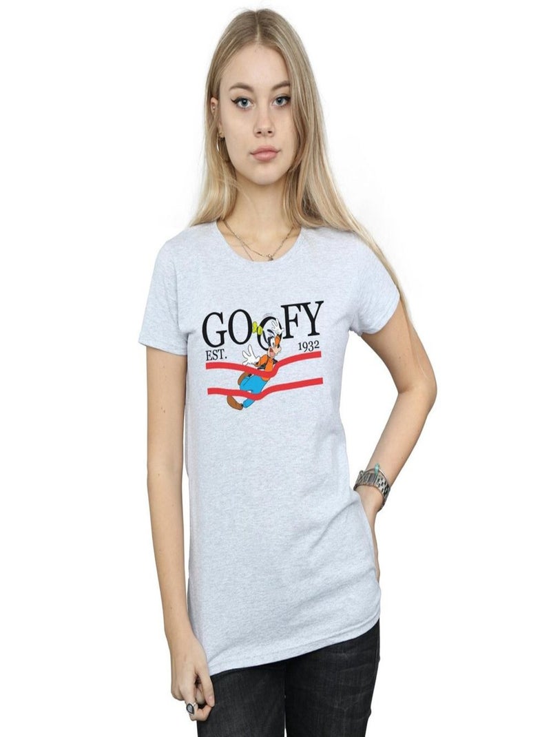 Disney - T-shirt BY NATURE Gris chiné - Kiabi