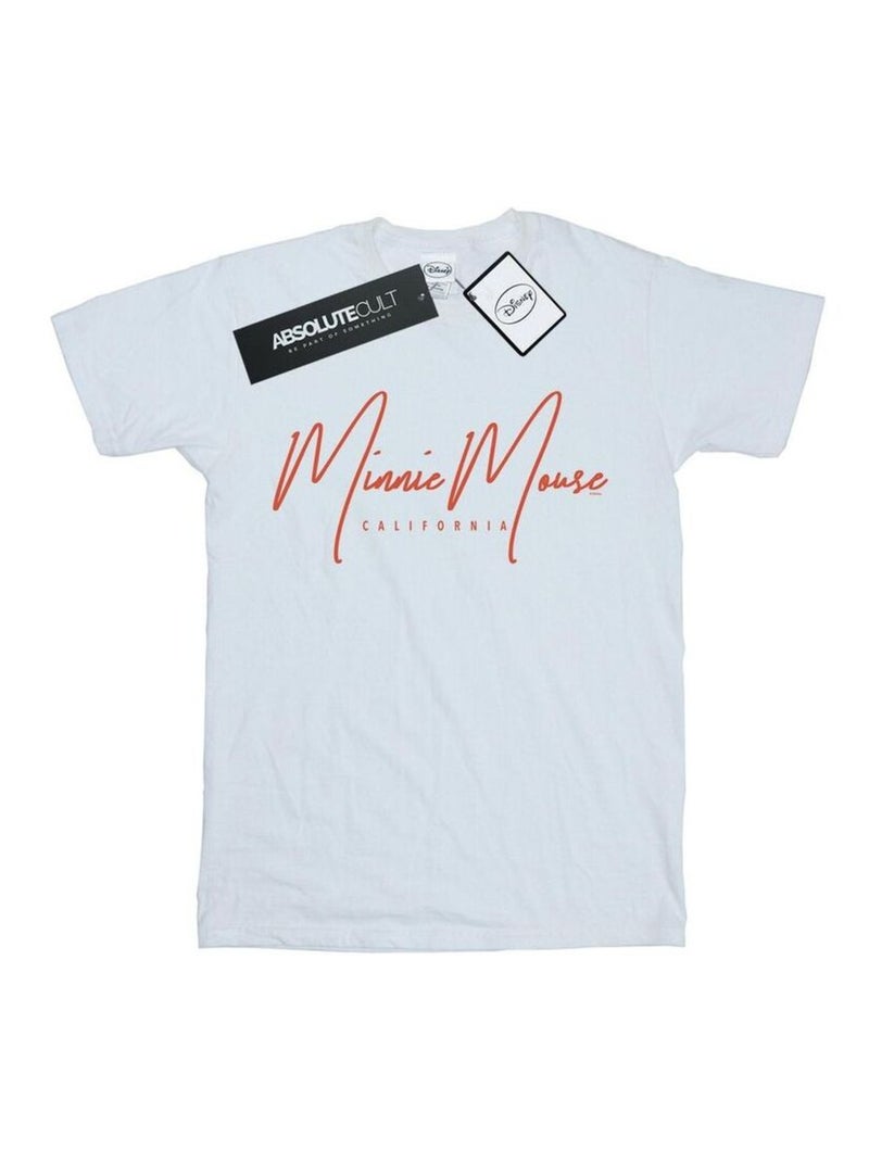 Disney - T-shirt CALIFORNIA Blanc - Kiabi