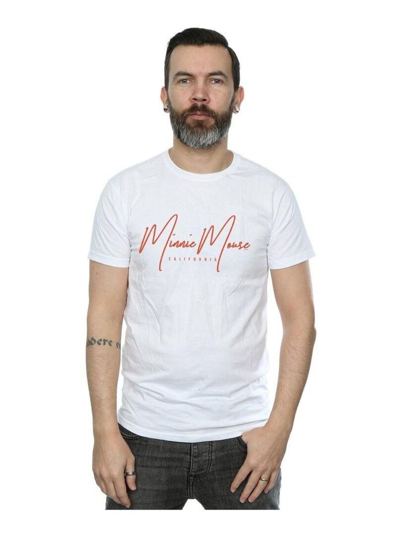 Disney - T-shirt CALIFORNIA Blanc - Kiabi
