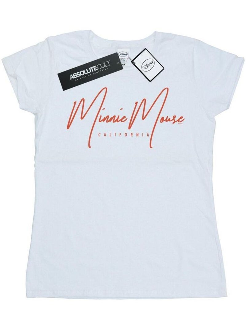 Disney - T-shirt CALIFORNIA Blanc - Kiabi