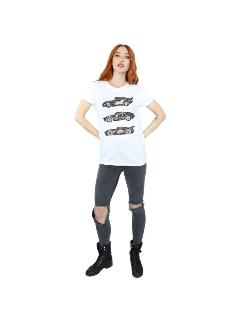 Disney - T-shirt CARS Blanc - Kiabi