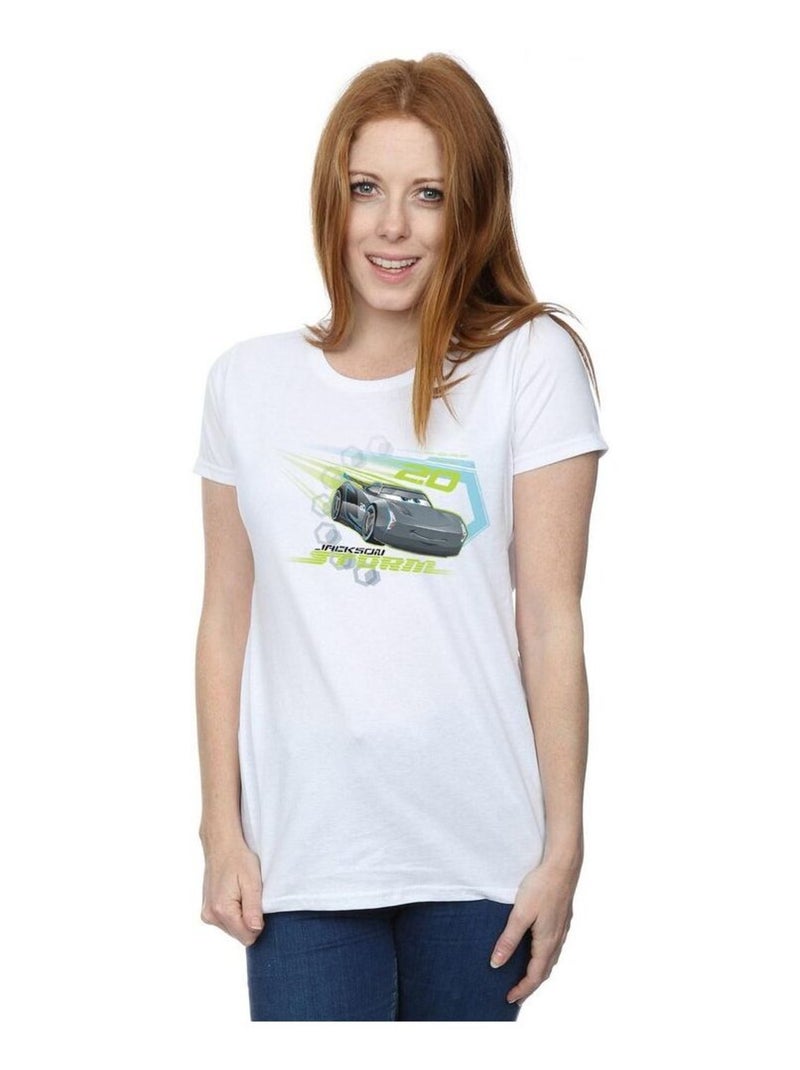 Disney - T-shirt CARS Blanc - Kiabi