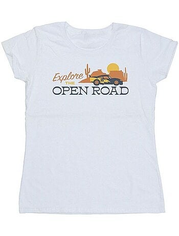 Disney - T-shirt CARS EXPLORE THE OPEN ROAD