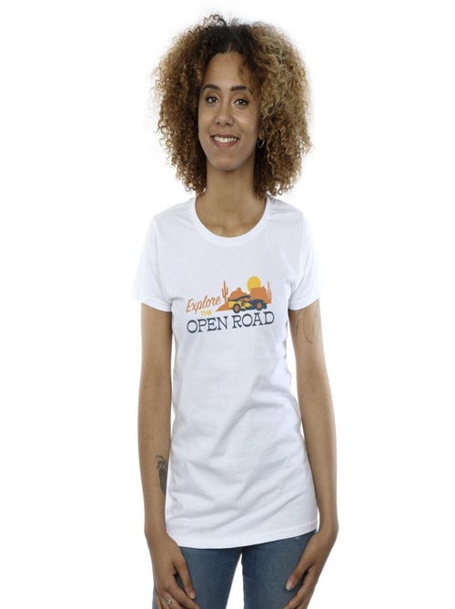 Disney - T-shirt CARS EXPLORE THE OPEN ROAD - Kiabi