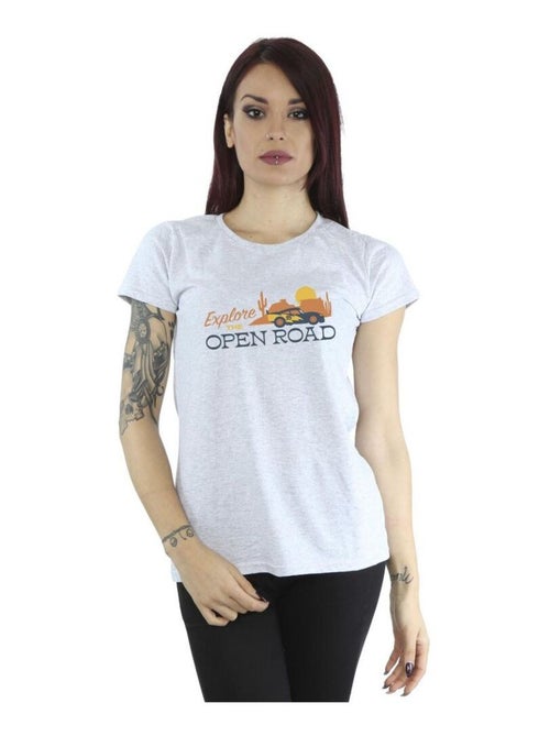 Disney - T-shirt CARS EXPLORE THE OPEN ROAD - Kiabi