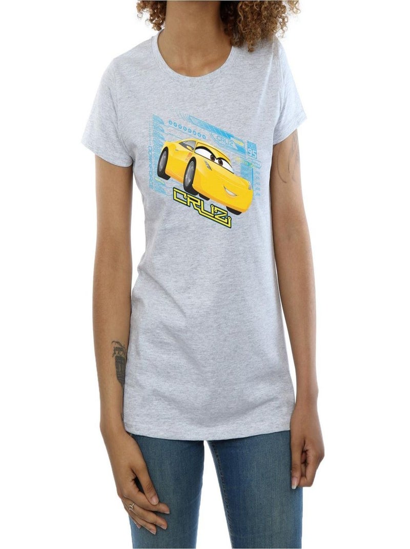 Disney - T-shirt CARS Gris chiné - Kiabi