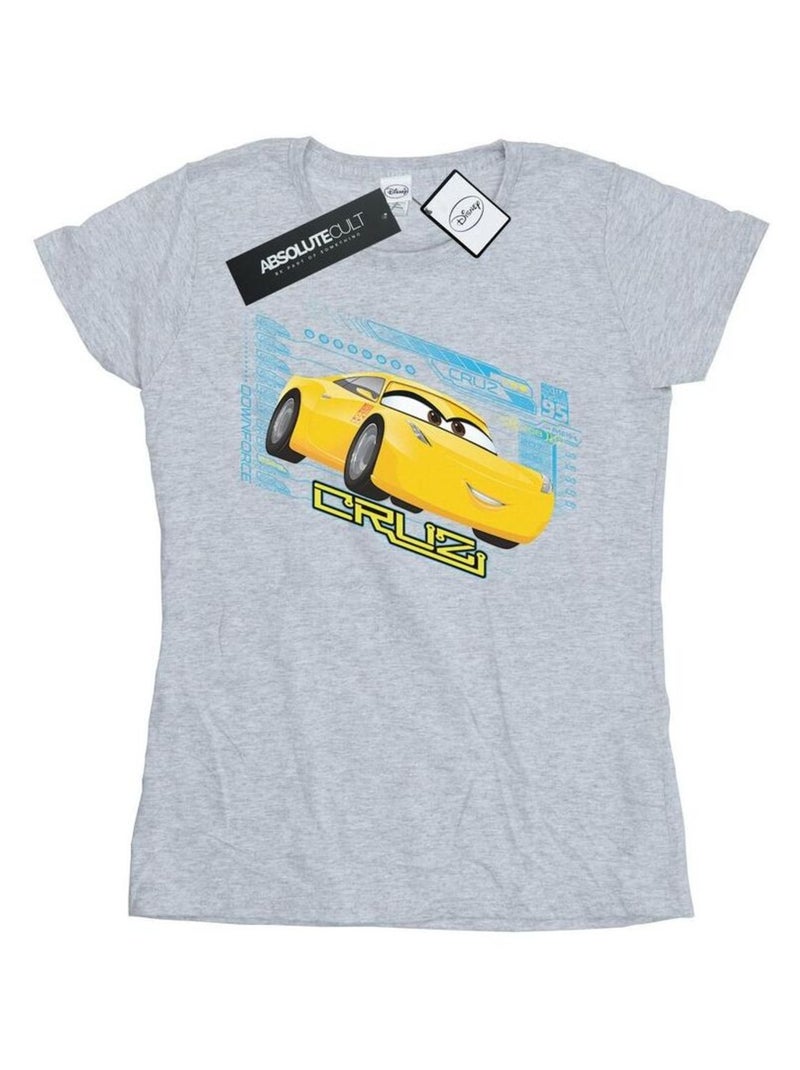 Disney - T-shirt CARS Gris chiné - Kiabi