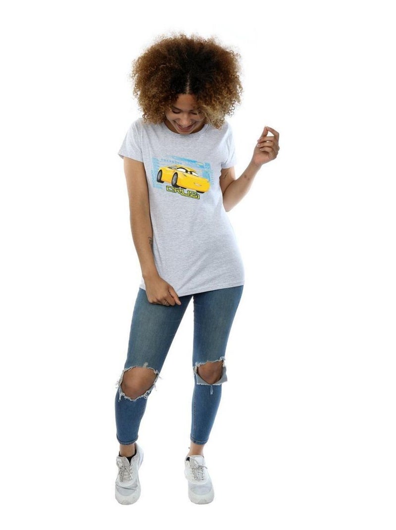 Disney - T-shirt CARS Gris chiné - Kiabi