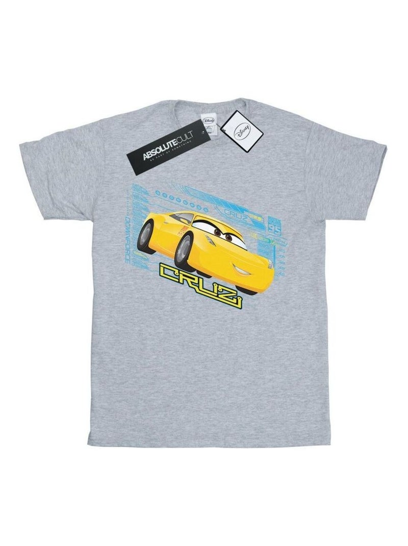 Disney - T-shirt CARS Gris chiné - Kiabi