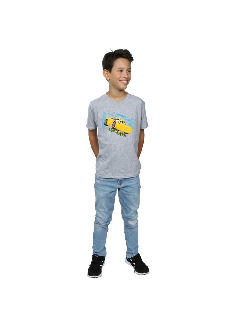 Disney - T-shirt CARS Gris chiné - Kiabi