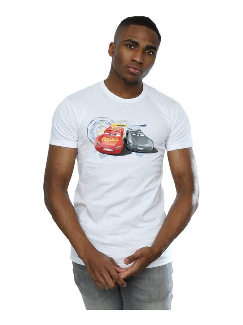 Disney - T-shirt CARS LIGHTNING VS STORM - Kiabi