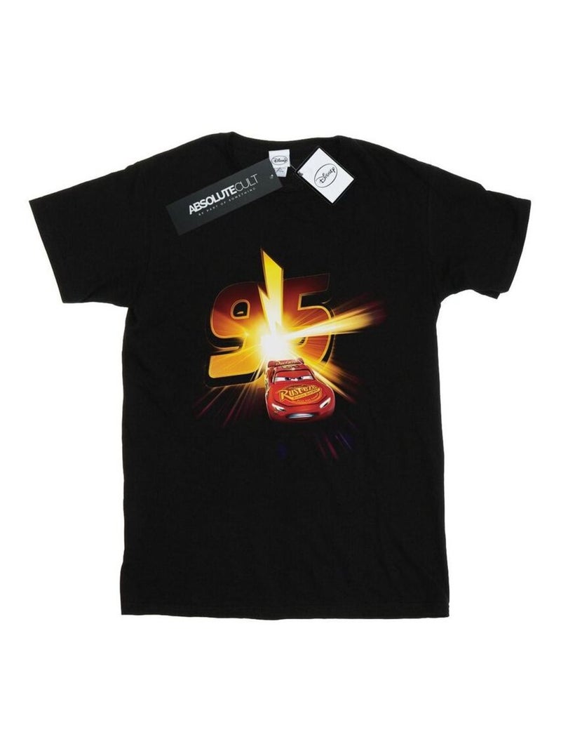 Disney - T-shirt CARS Noir - Kiabi