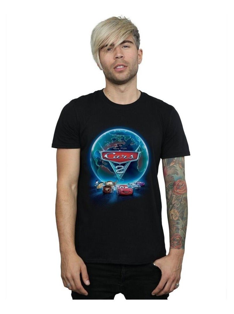 Disney - T-shirt CARS Noir - Kiabi
