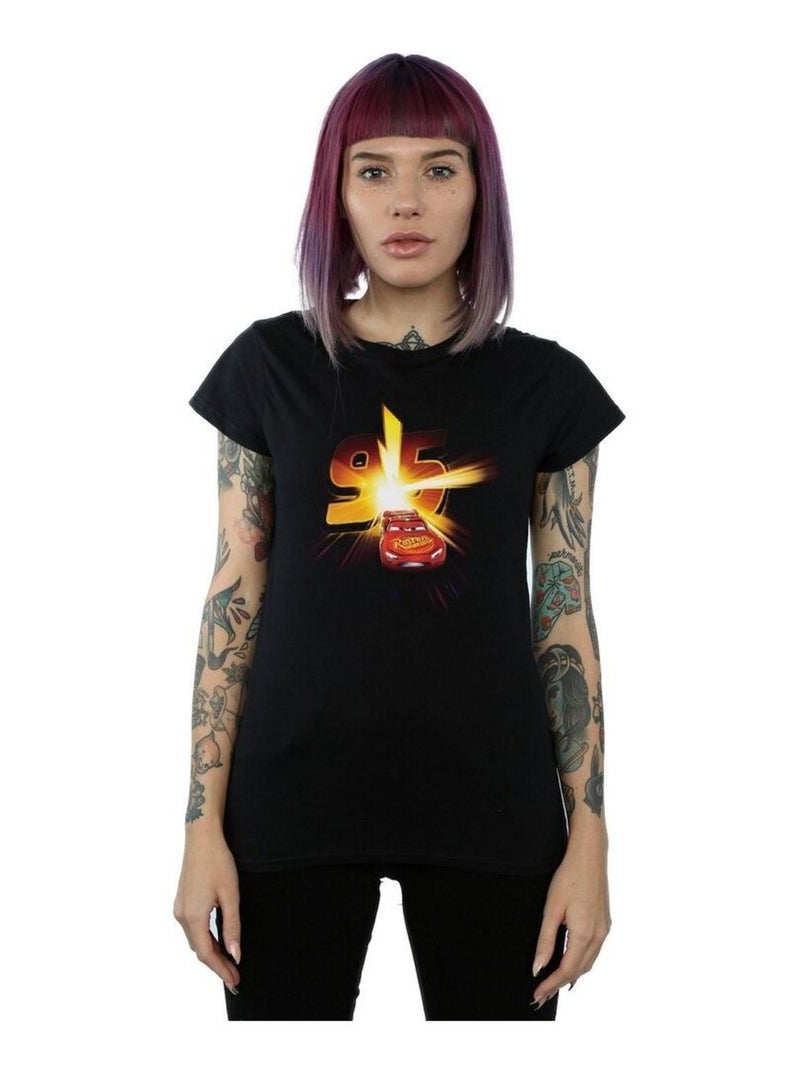 Disney - T-shirt CARS Noir - Kiabi