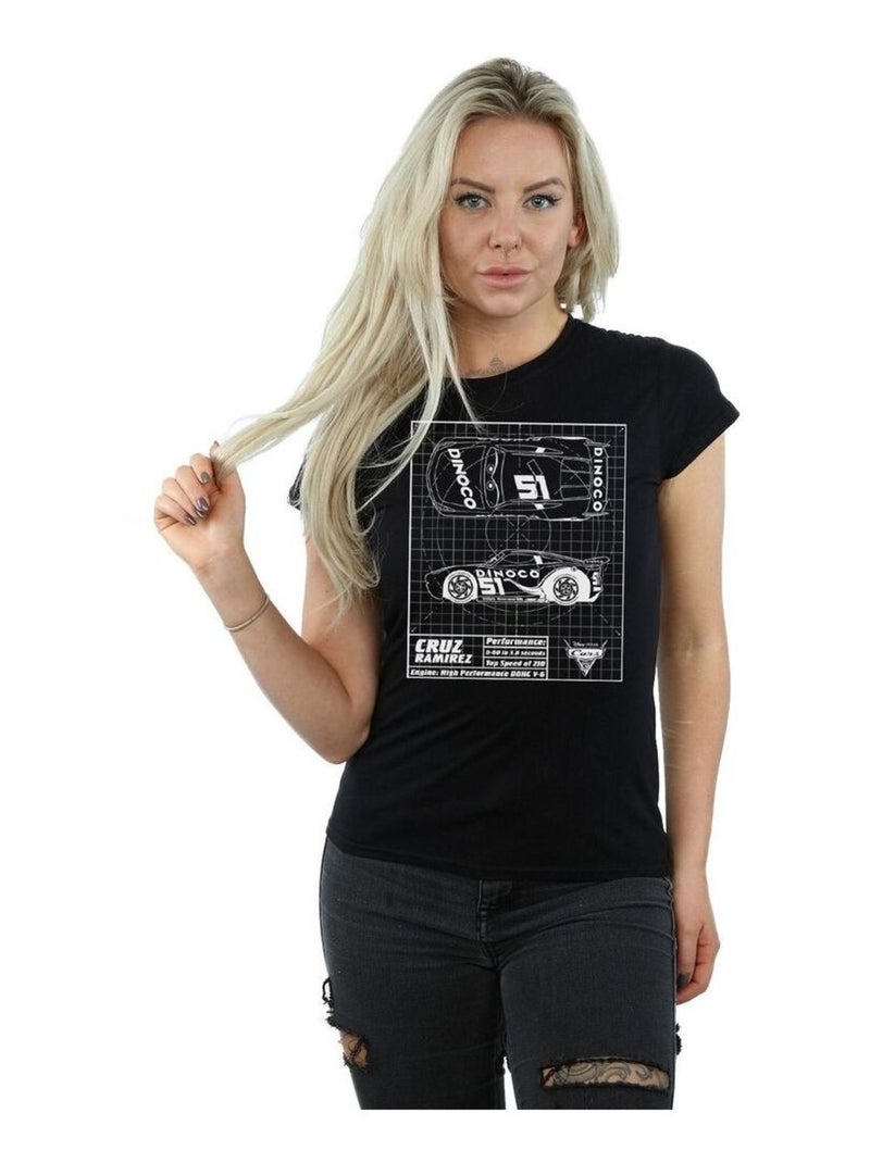Disney - T-shirt CARS Noir - Kiabi