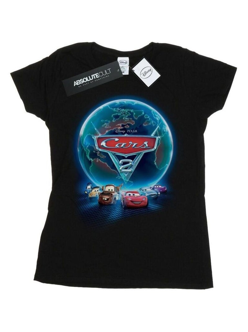 Disney - T-shirt CARS Noir - Kiabi