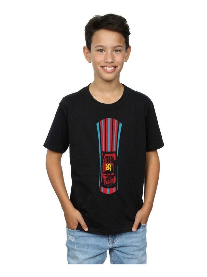 Disney - T-shirt CARS Noir - Kiabi
