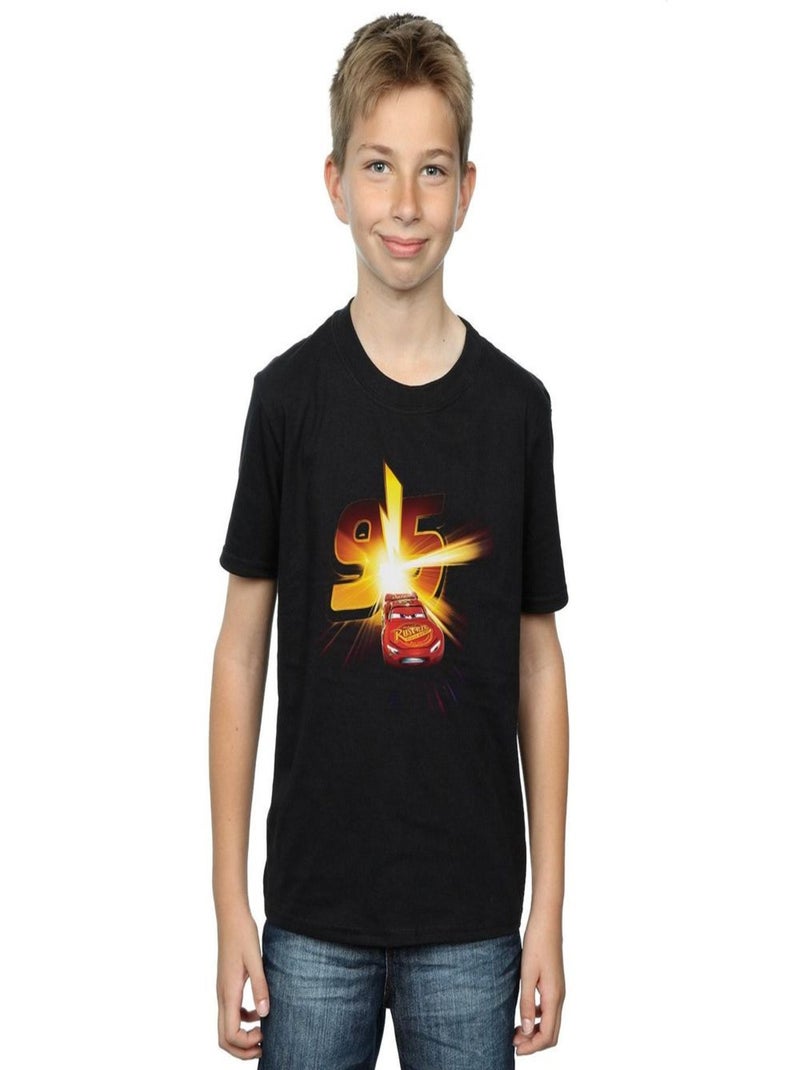Disney - T-shirt CARS Noir - Kiabi
