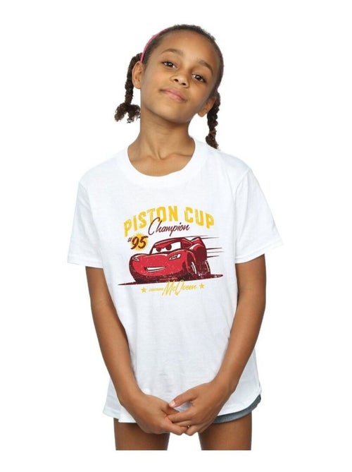 Disney - T-shirt CARS PISTON CUP CHAMPION - Kiabi