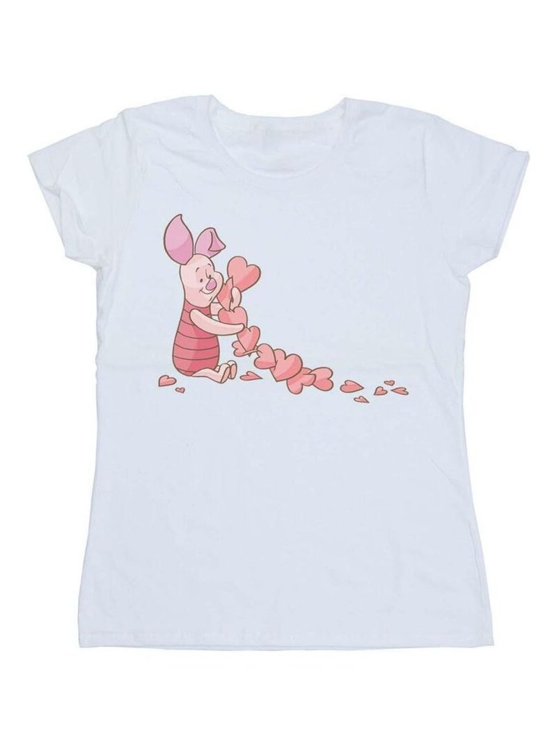 Disney - T-shirt CHAIN OF HEARTS Blanc - Kiabi