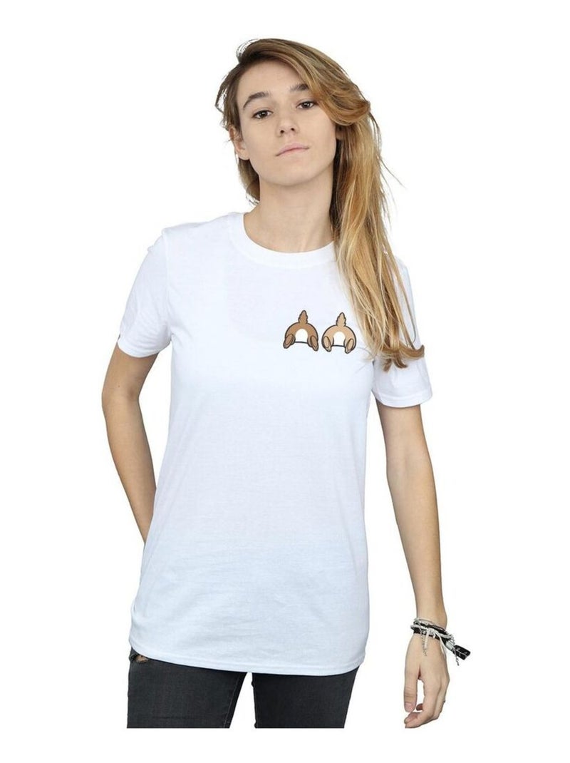 Disney - T-shirt CHIP N DALE Blanc - Kiabi