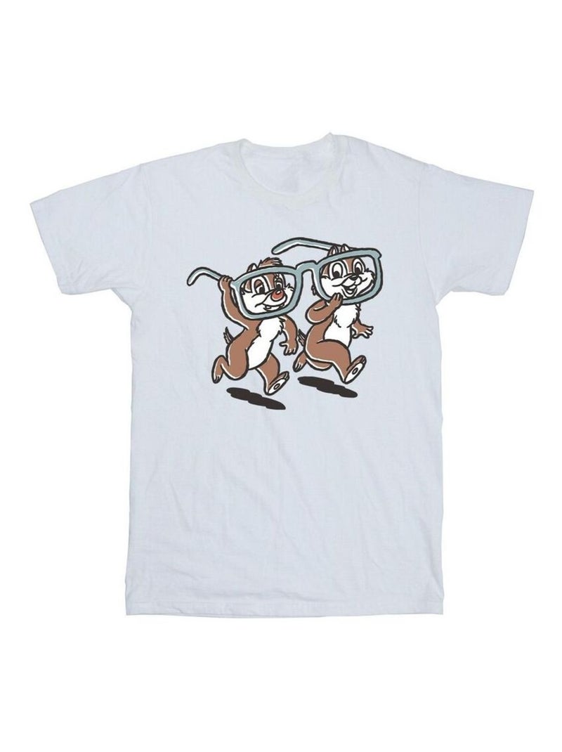 Disney - T-shirt CHIP 'N DALE Blanc - Kiabi