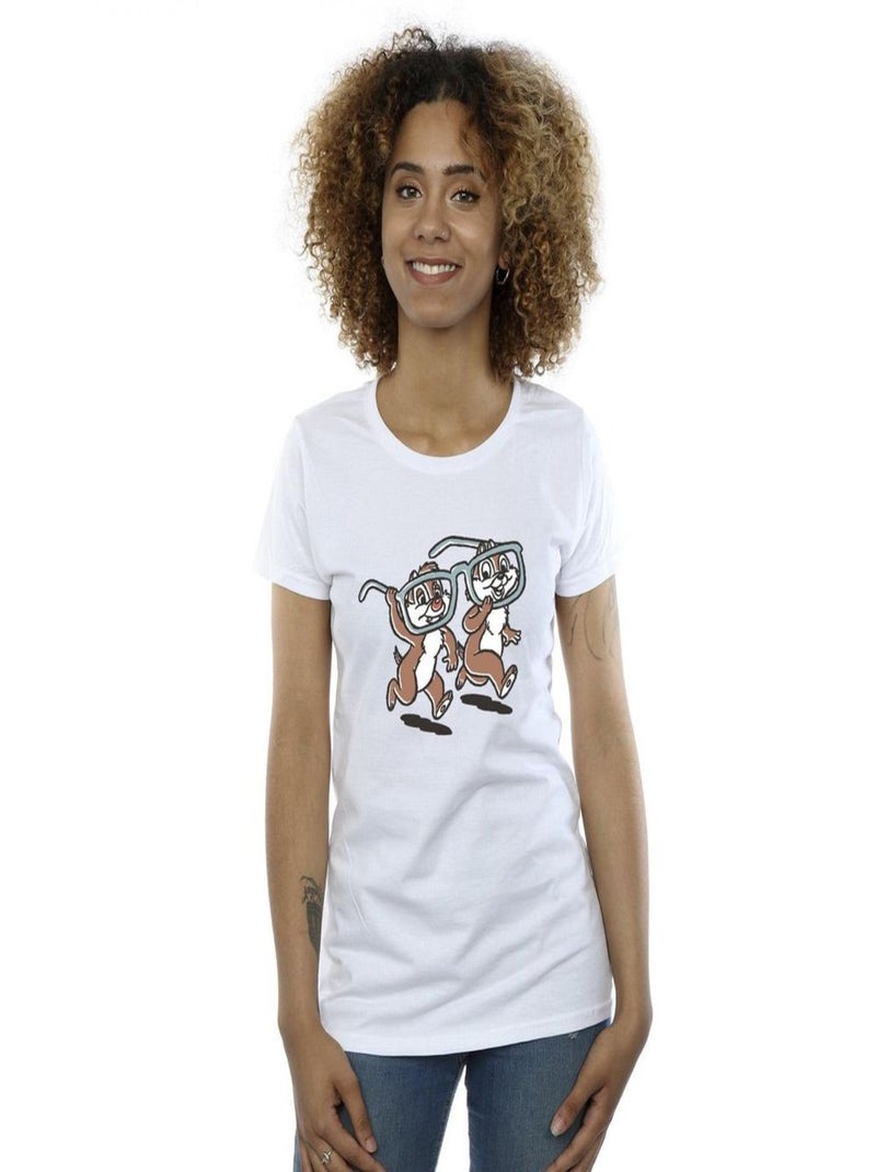 Disney - T-shirt CHIP 'N DALE Blanc - Kiabi
