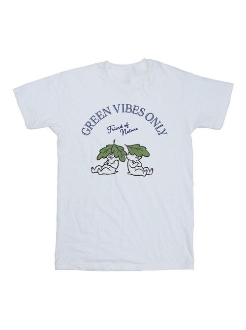 Disney - T-shirt CHIP 'N DALE GREEN VIBES ONLY - Kiabi