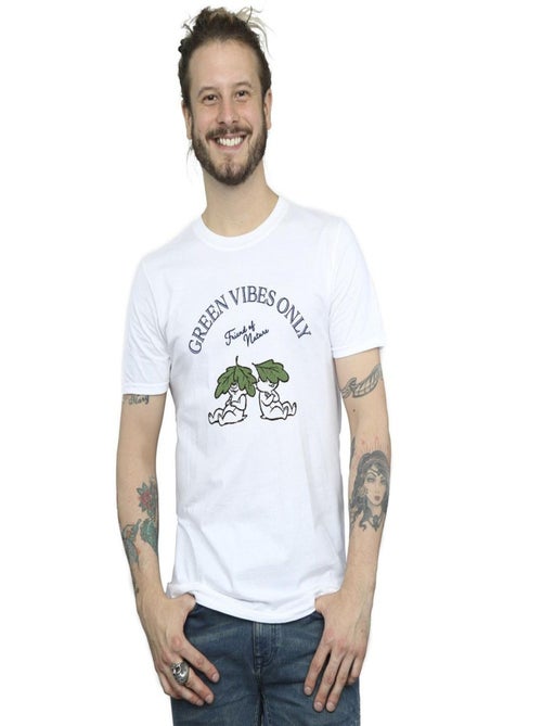 Disney - T-shirt CHIP 'N DALE GREEN VIBES ONLY - Kiabi