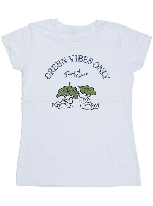 Disney - T-shirt CHIP 'N DALE GREEN VIBES ONLY - Kiabi