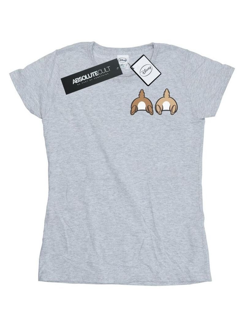 Disney - T-shirt CHIP N DALE Gris chiné - Kiabi