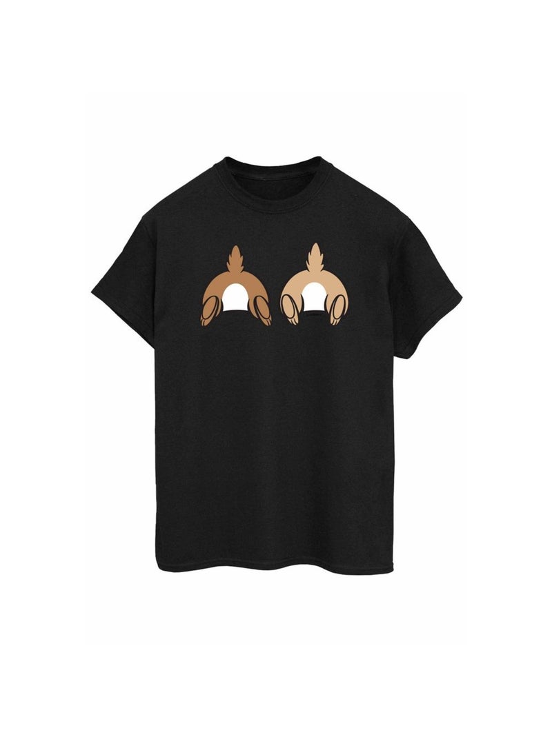 Disney - T-shirt CHIP N DALE Noir - Kiabi