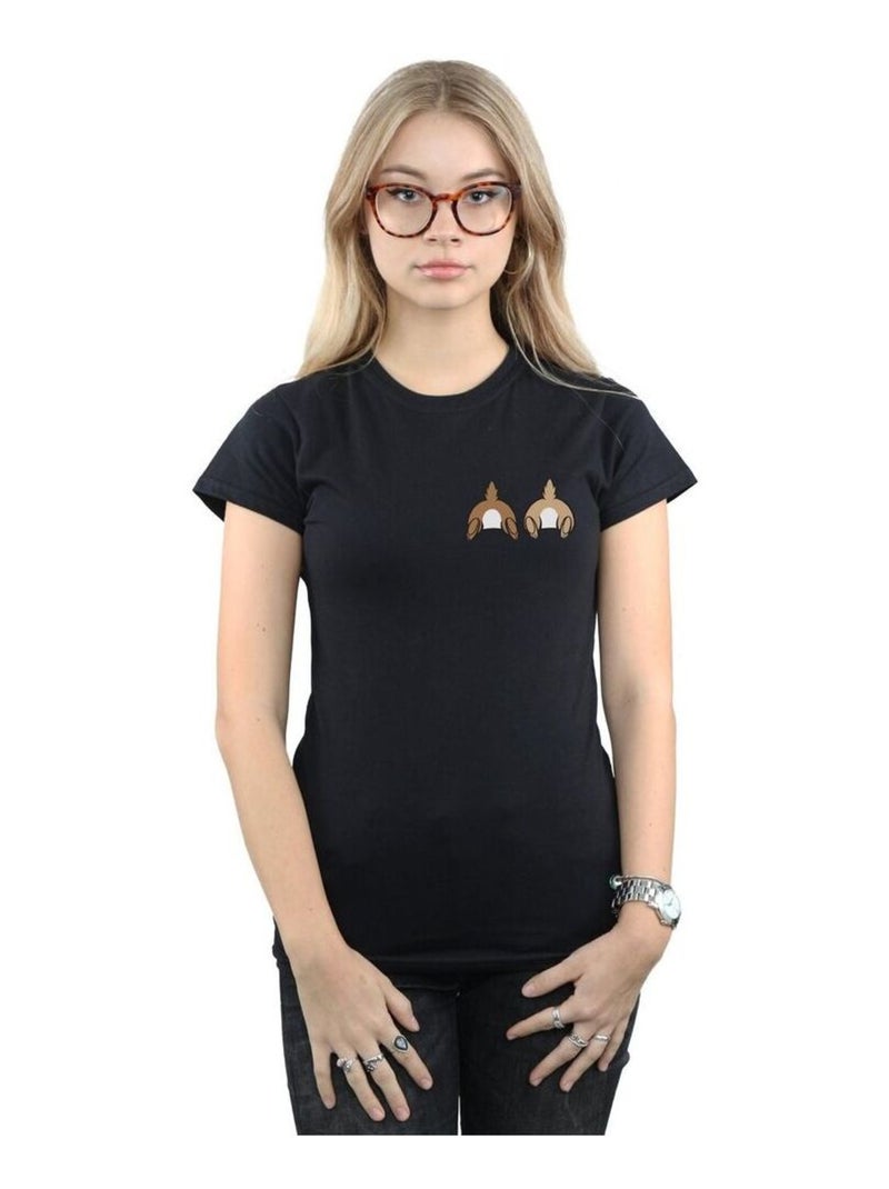 Disney - T-shirt CHIP N DALE Noir - Kiabi