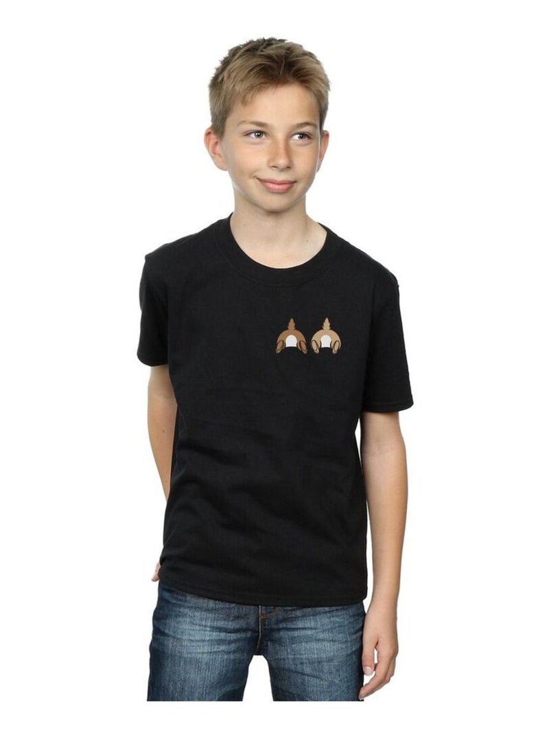 Disney - T-shirt CHIP N DALE Noir - Kiabi