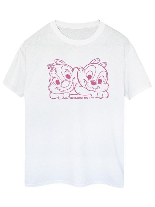 Disney - T-shirt CHIP 'N' DALE NUTS ABOUT YOU - Kiabi