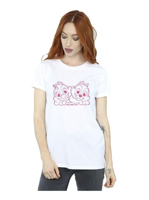 Disney - T-shirt CHIP 'N' DALE NUTS ABOUT YOU - Kiabi