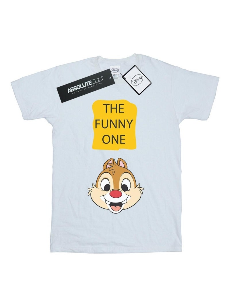 Disney - T-shirt CHIP N DALE THE FUNNY ONE Blanc - Kiabi