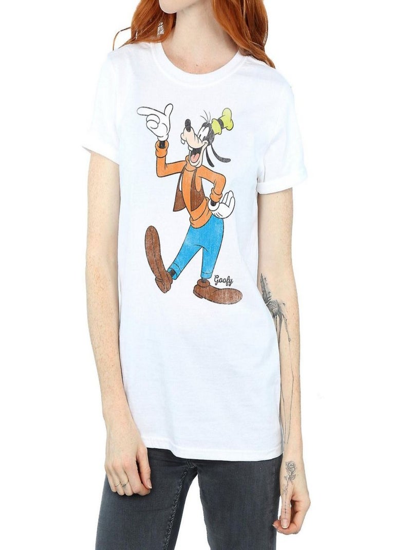 Disney - T-shirt CLASSIC (Dingo) Blanc - Kiabi