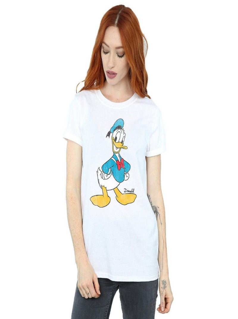 Disney - T-shirt CLASSIC (Donald Duck) Blanc - Kiabi