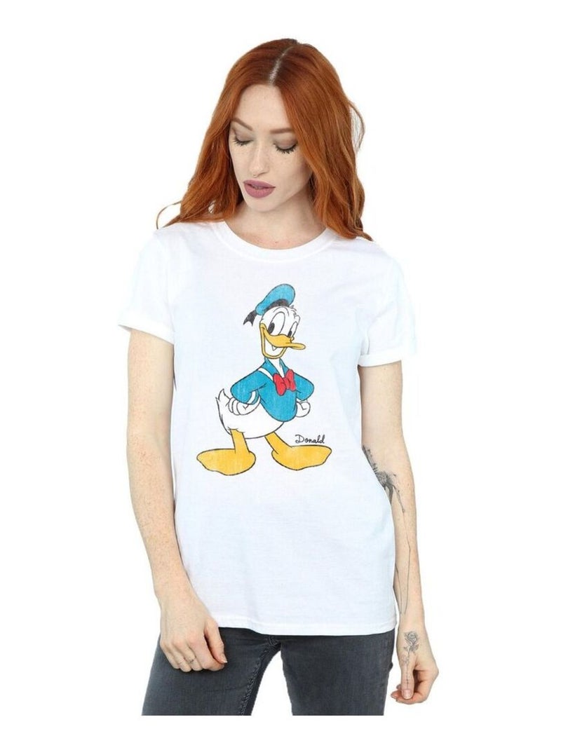 Disney - T-shirt CLASSIC (Donald Duck) Blanc - Kiabi