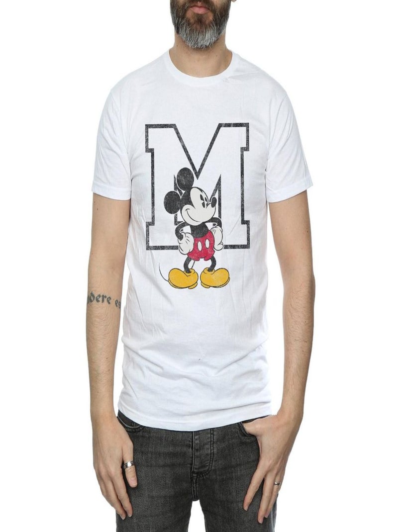 Disney - T-shirt CLASSIC M (Mickey Mouse) Blanc - Kiabi
