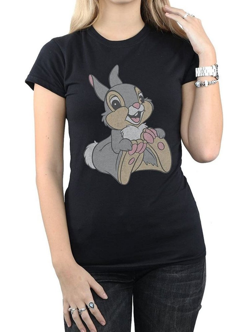 Disney - T-shirt CLASSIC (Panpan) Noir - Kiabi